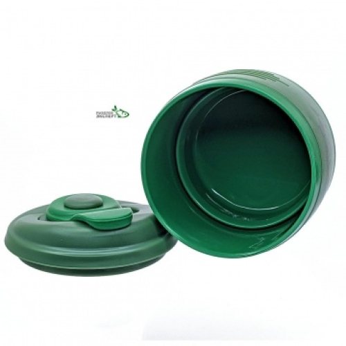 Кружка Tramp складная, силиконовая с крышкой 350мл зеленая (TRC-082-green)